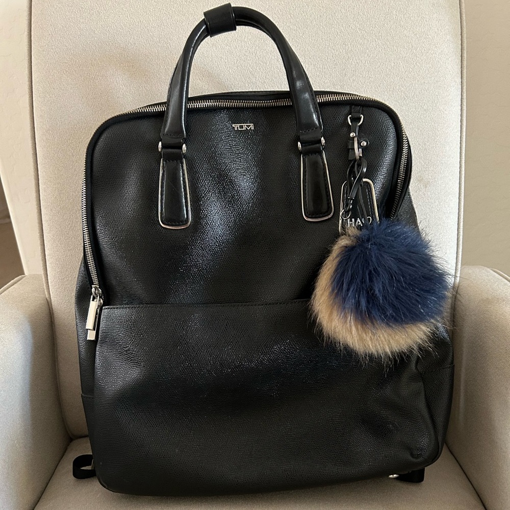 Tumi Backpack Leather